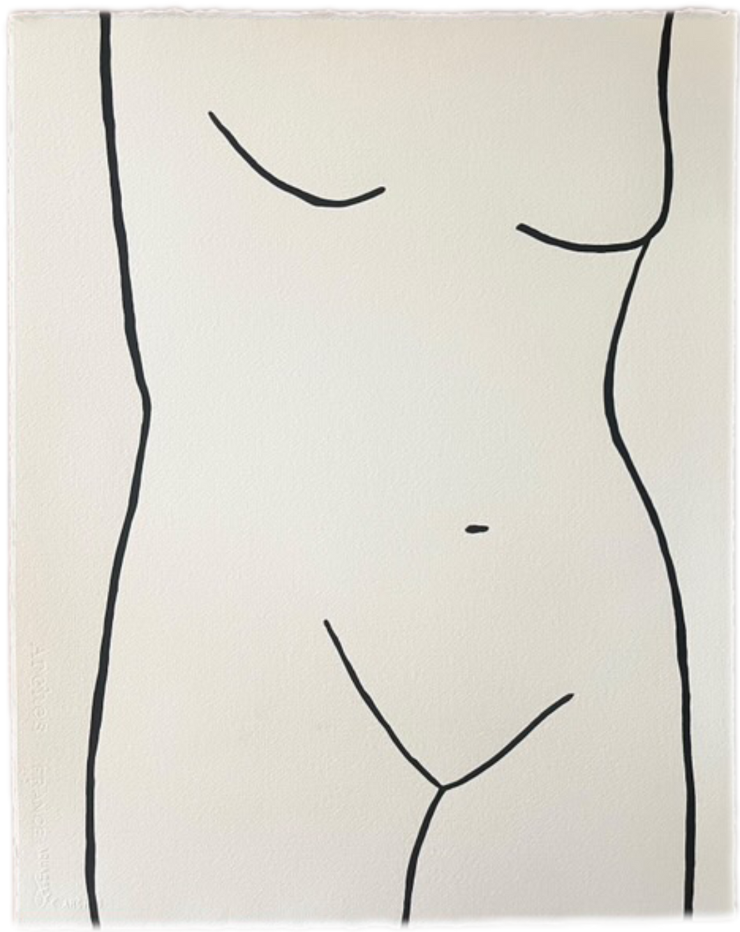 Joséphine en blanc et noir